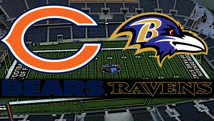bears and ravens game